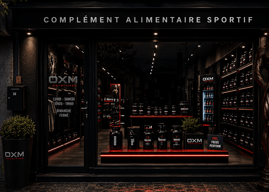 OXM Nutrition ouvre ses portes à Renaix : rendez-vous le 3 octobre 2026